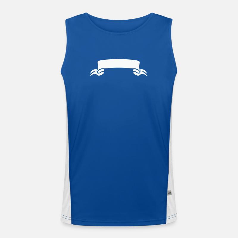 manche Débardeur respirant contrasté Homme 