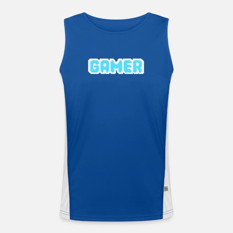 Gamer Pixel Débardeur respirant contrasté Homme 