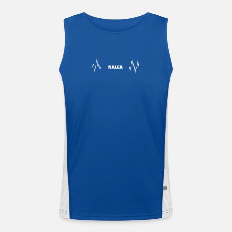 Vorname Nalea Funktionelles Kontrast-Tank Top für Männer 
