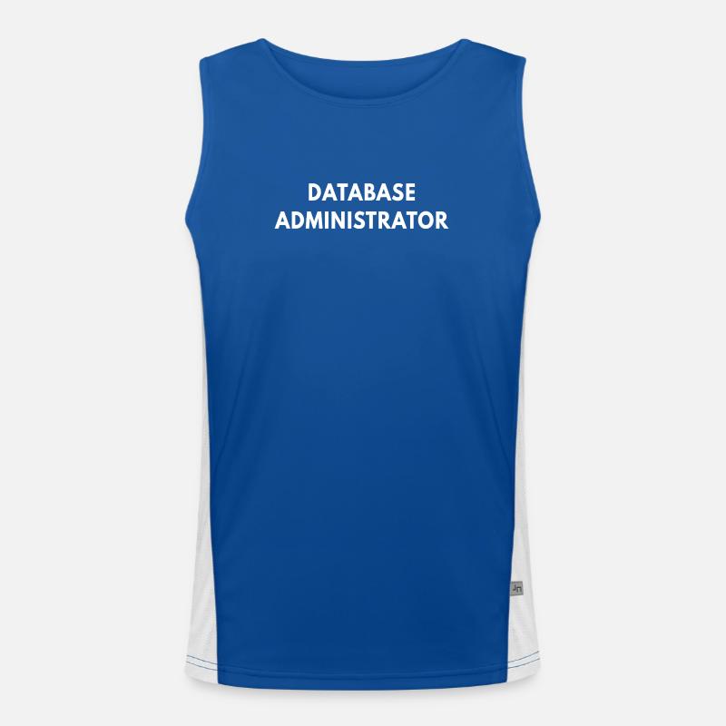 Database Administrator Men's Functional Contrast Tank Top 