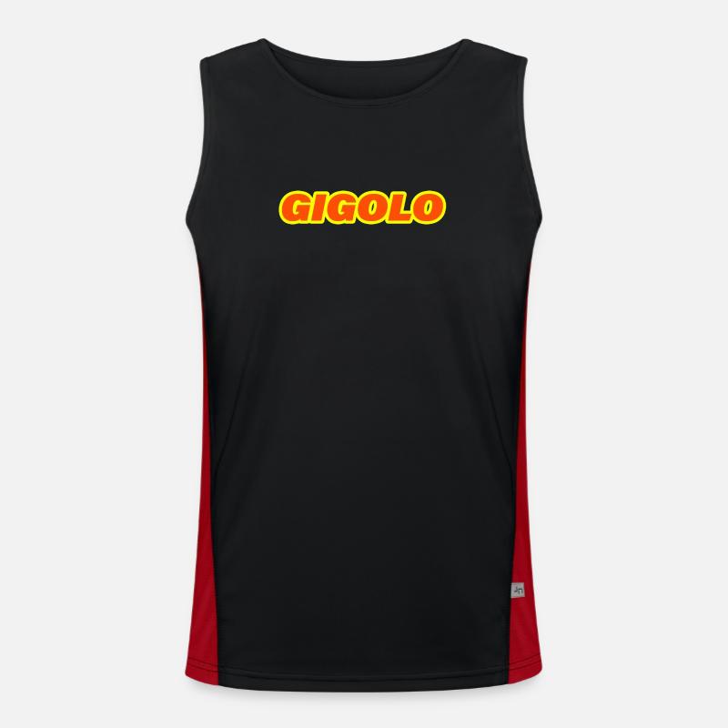 Gigolo Men's Functional Contrast Tank Top 