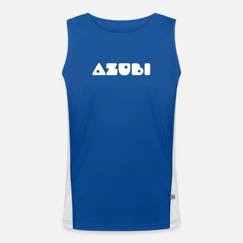 Azubi Tshirt Funktionelles Kontrast-Tank Top für Männer 