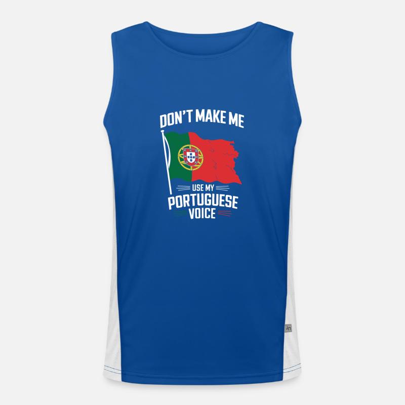 Voix Portugaise Débardeur respirant contrasté Homme 