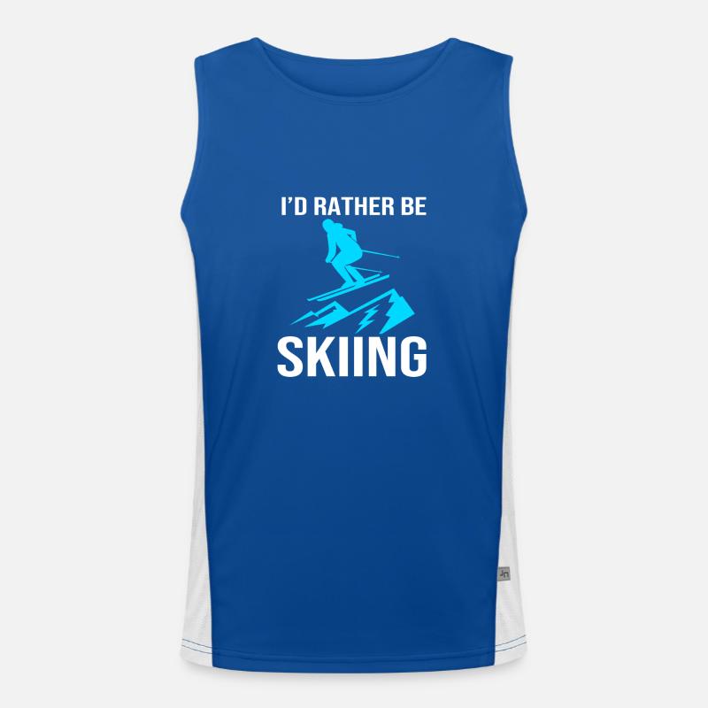 Ski Ski Holiday Men's Functional Contrast Tank Top 