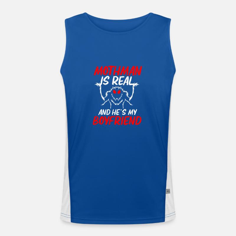 Mottenmann Funktionelles Kontrast-Tank Top für Männer 