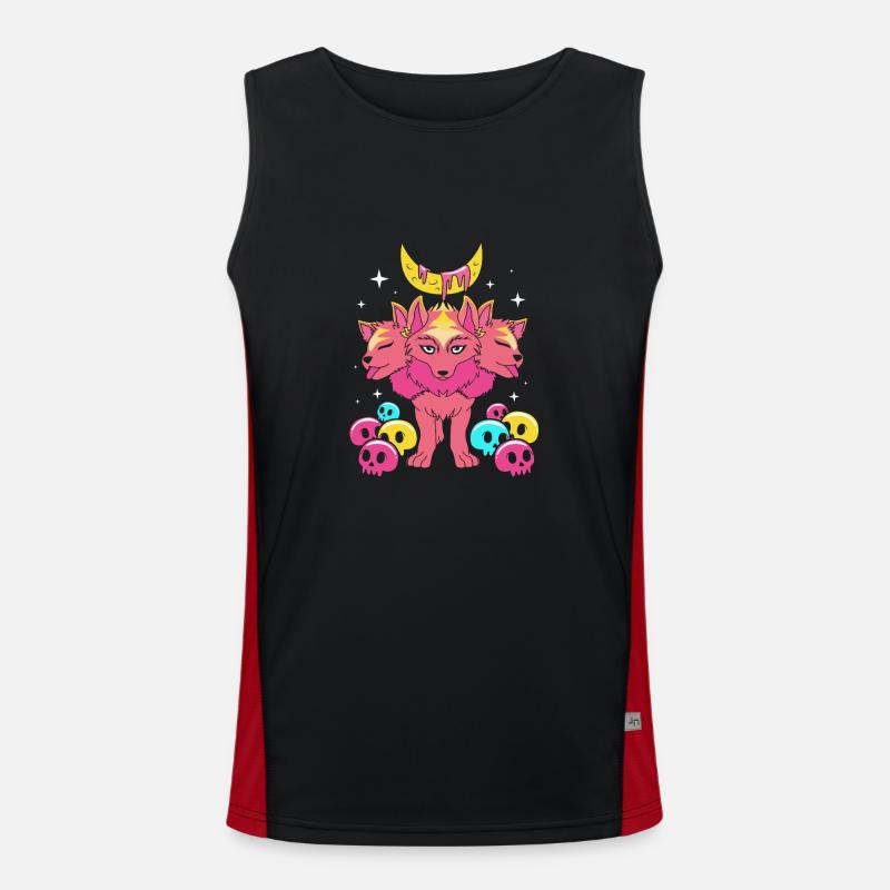 Pastel Gothic Men's Functional Contrast Tank Top 