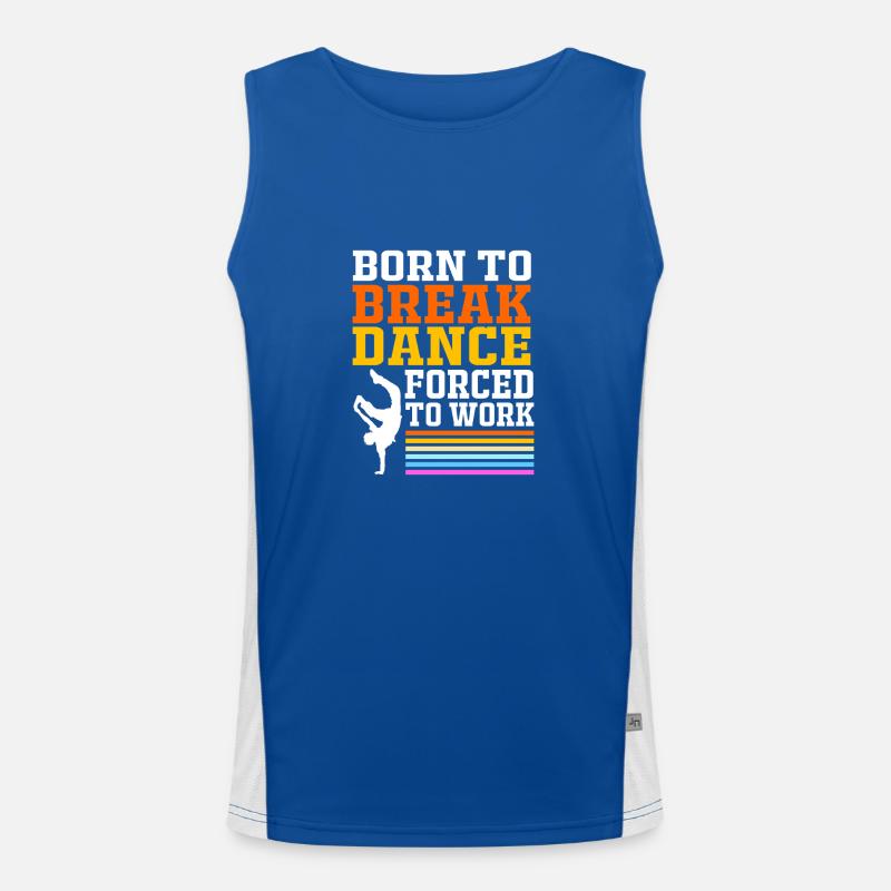 Breakdance Débardeur respirant contrasté Homme 