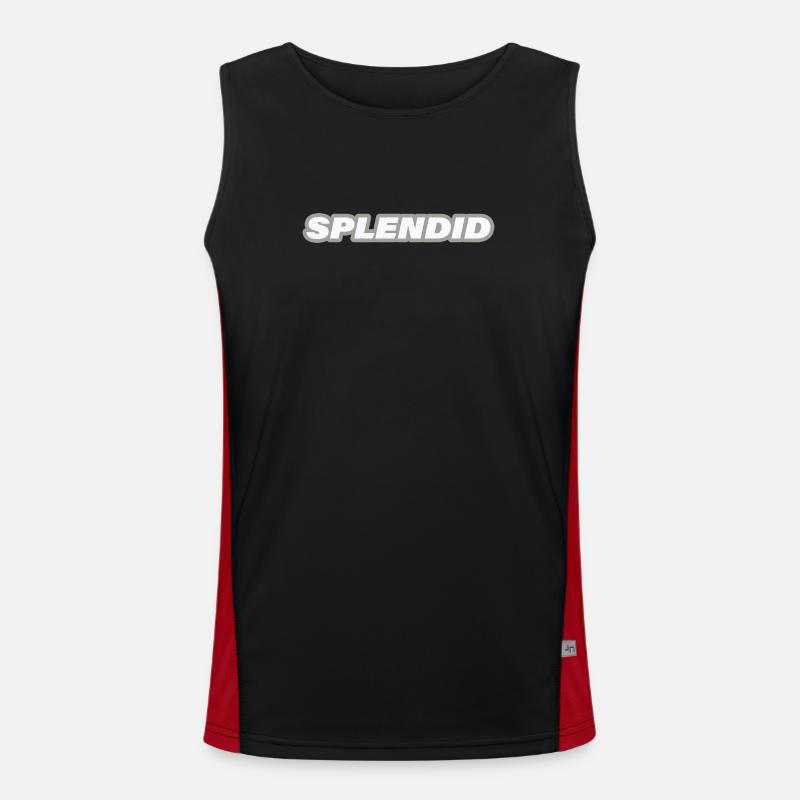 SPLENDID Men's Functional Contrast Tank Top 