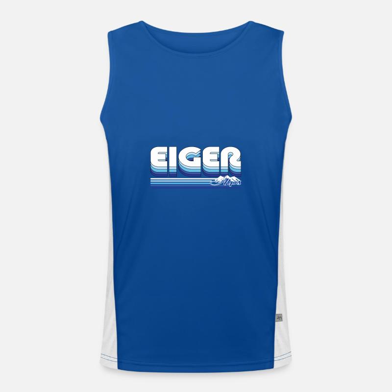 Eiger - Un design Aplip cool pour les fans de Summit Débardeur respirant contrasté Homme 