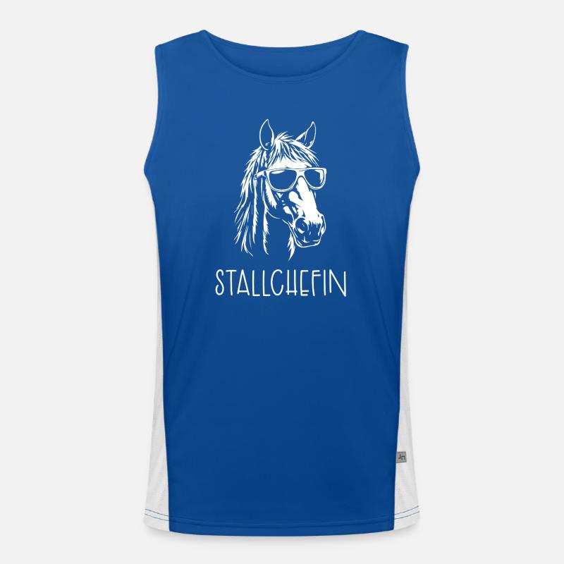 Stallshirt Funktionelles Kontrast-Tank Top für Männer 