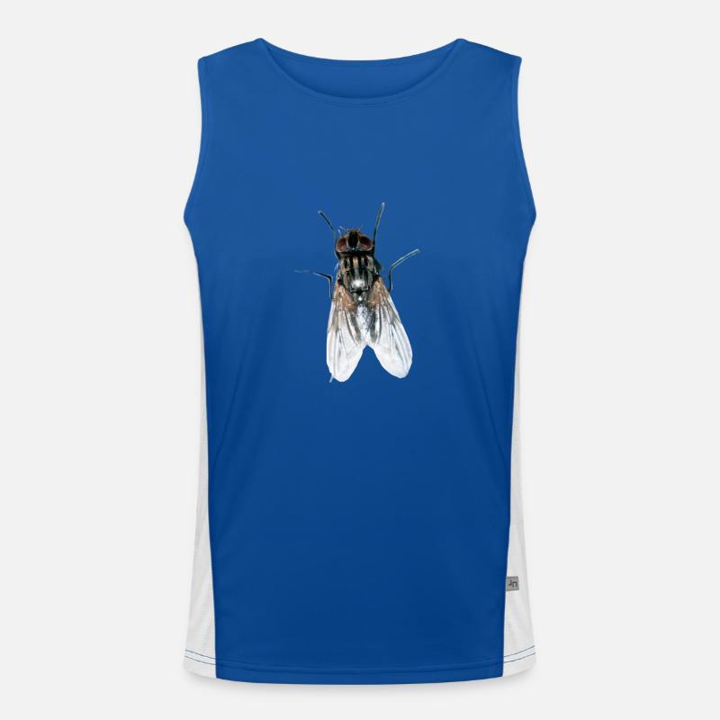 fliege Funktionelles Kontrast-Tank Top für Männer 