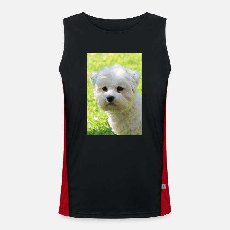 Malteser Funktionelles Kontrast-Tank Top für Männer 