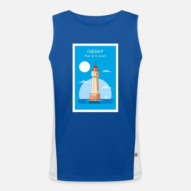 MARE'S LIGHTHOUSE Men's Functional Contrast Tank Top 