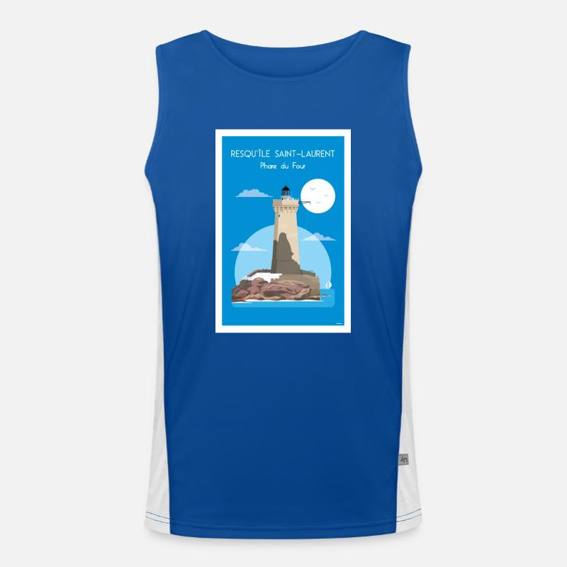 PHARE DU FOUR Débardeur respirant contrasté Homme 