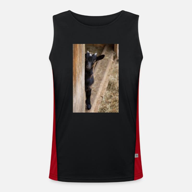 Was guggst Du? Funktionelles Kontrast-Tank Top für Männer 