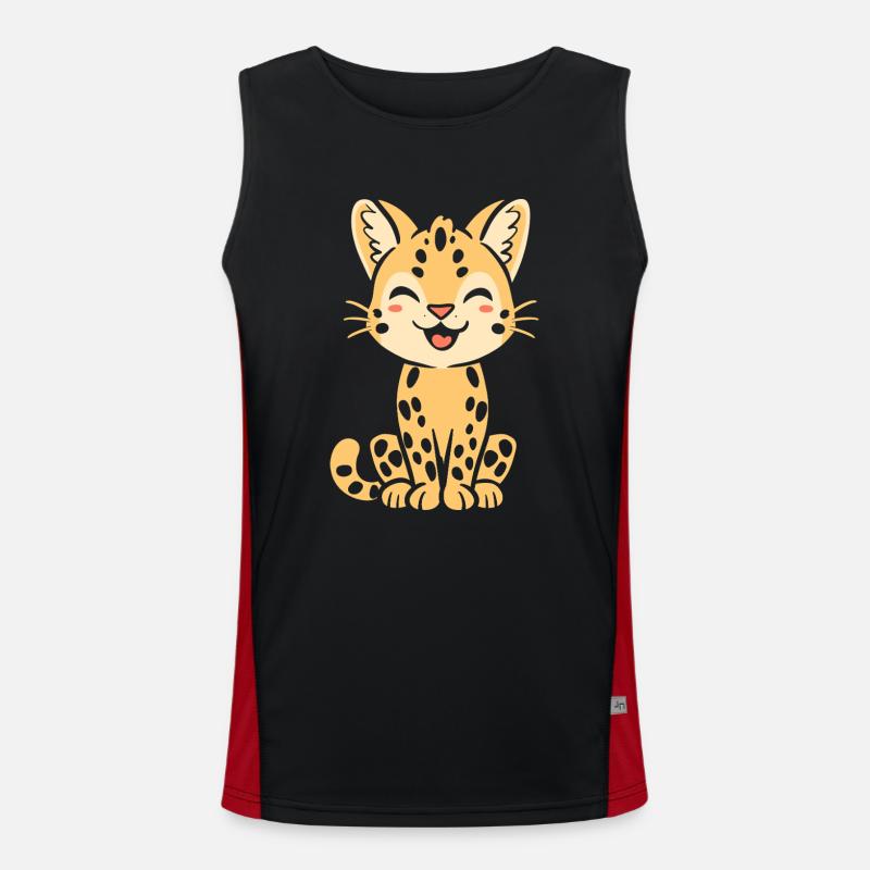 serval Débardeur respirant contrasté Homme 