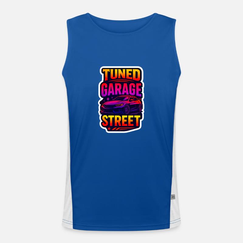 Chromed Pulse Overdrive Men's Functional Contrast Tank Top 