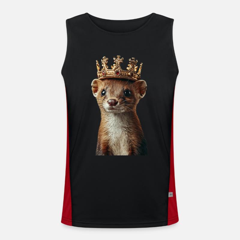 Wiesel Funktionelles Kontrast-Tank Top für Männer 