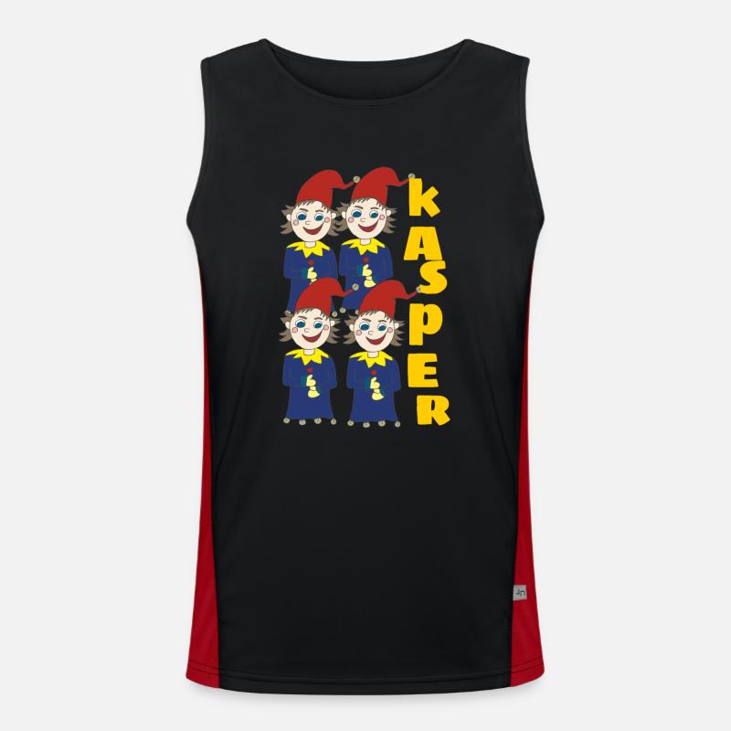 Kasper 4 Men's Functional Contrast Tank Top 