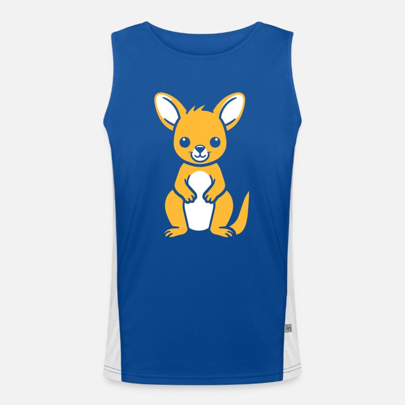 kangaroo Men's Functional Contrast Tank Top 
