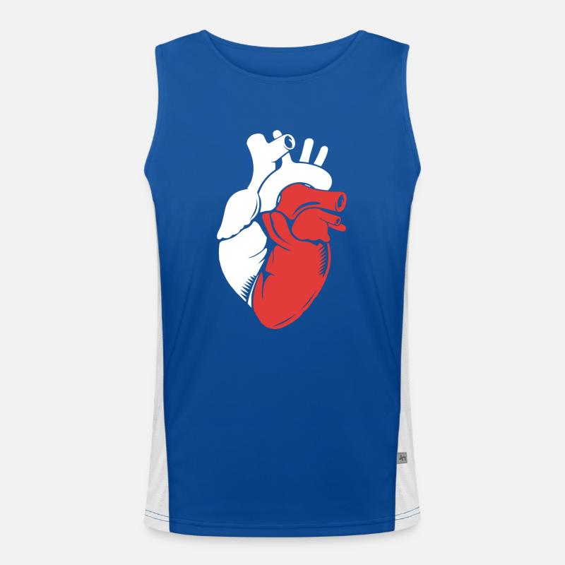 Poland Polish Men's Functional Contrast Tank Top 