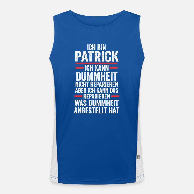 Patrick Funktionelles Kontrast-Tank Top für Männer 