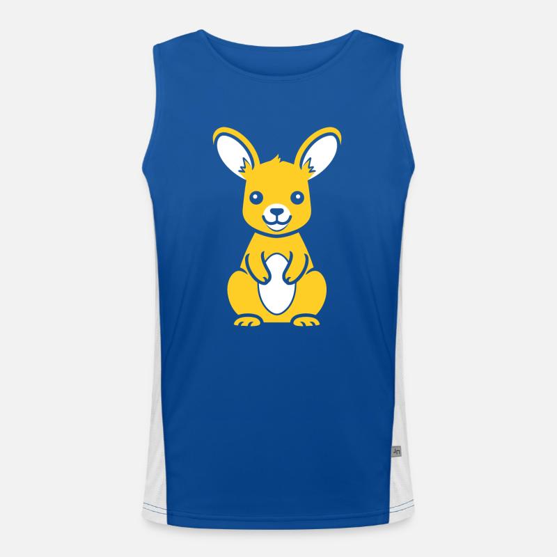 kangaroo Men's Functional Contrast Tank Top 