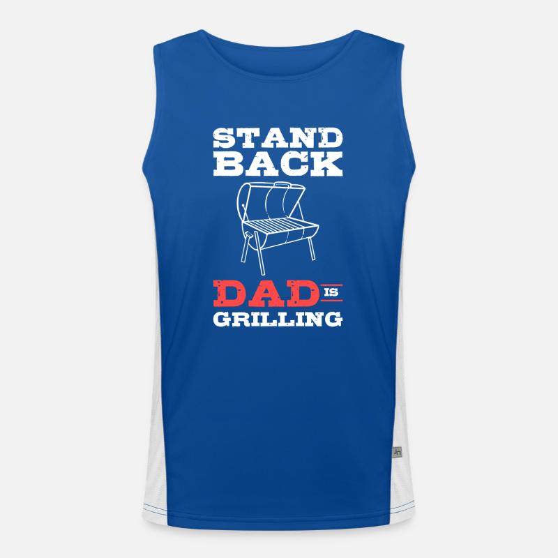 BBQ Men's Functional Contrast Tank Top 