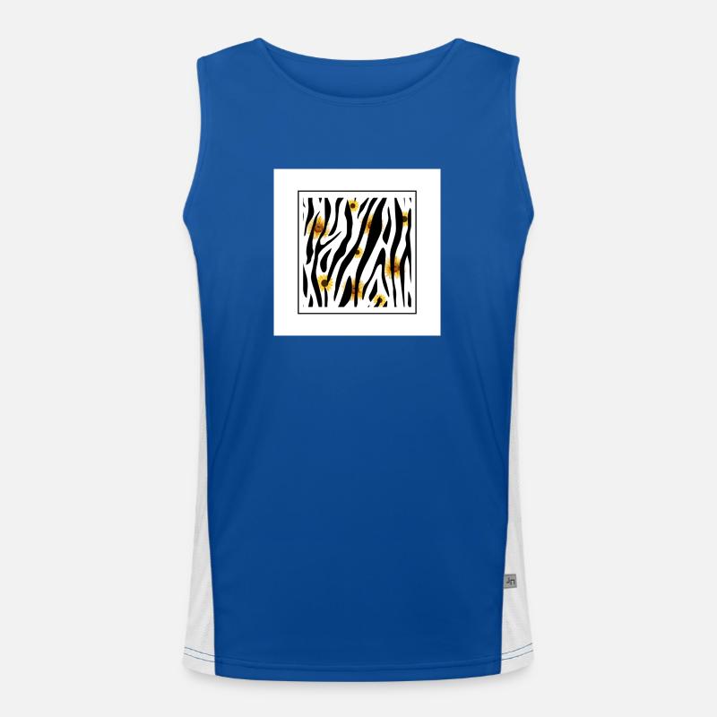 ZEBRA Débardeur respirant contrasté Homme 