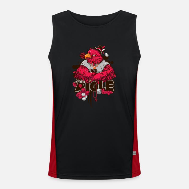 Aigle Rouge Débardeur respirant contrasté Homme 