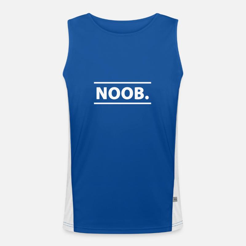 Noob Funktionelles Kontrast-Tank Top für Männer 
