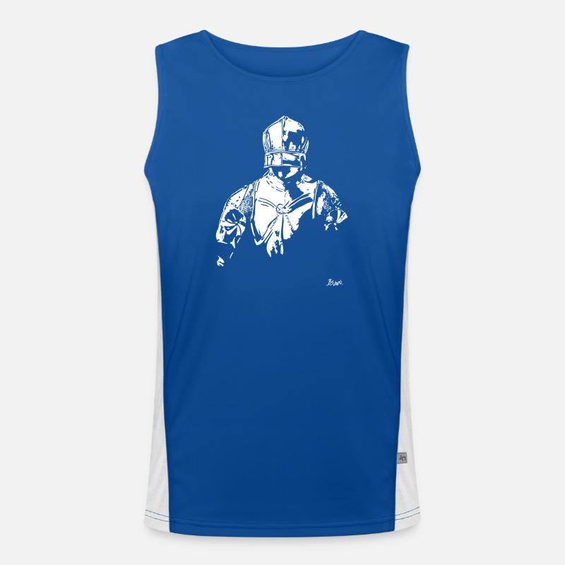 Gothic Knight Men's Functional Contrast Tank Top 
