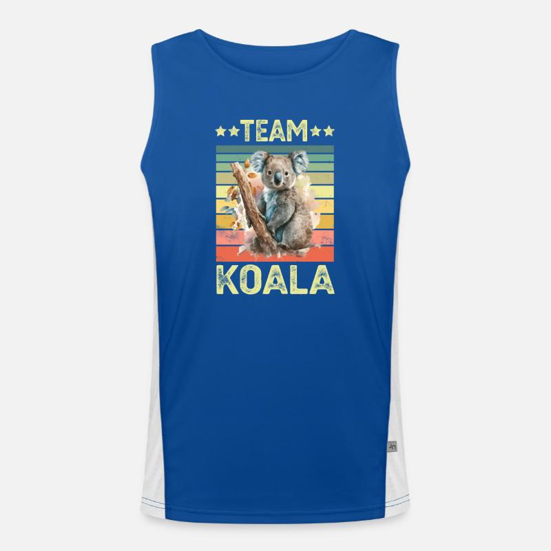 Koala Koala Ours Débardeur respirant contrasté Homme 