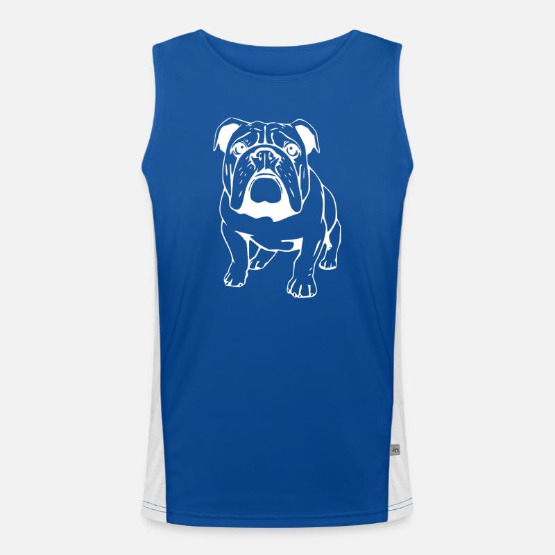 Bouledogue Débardeur respirant contrasté Homme 