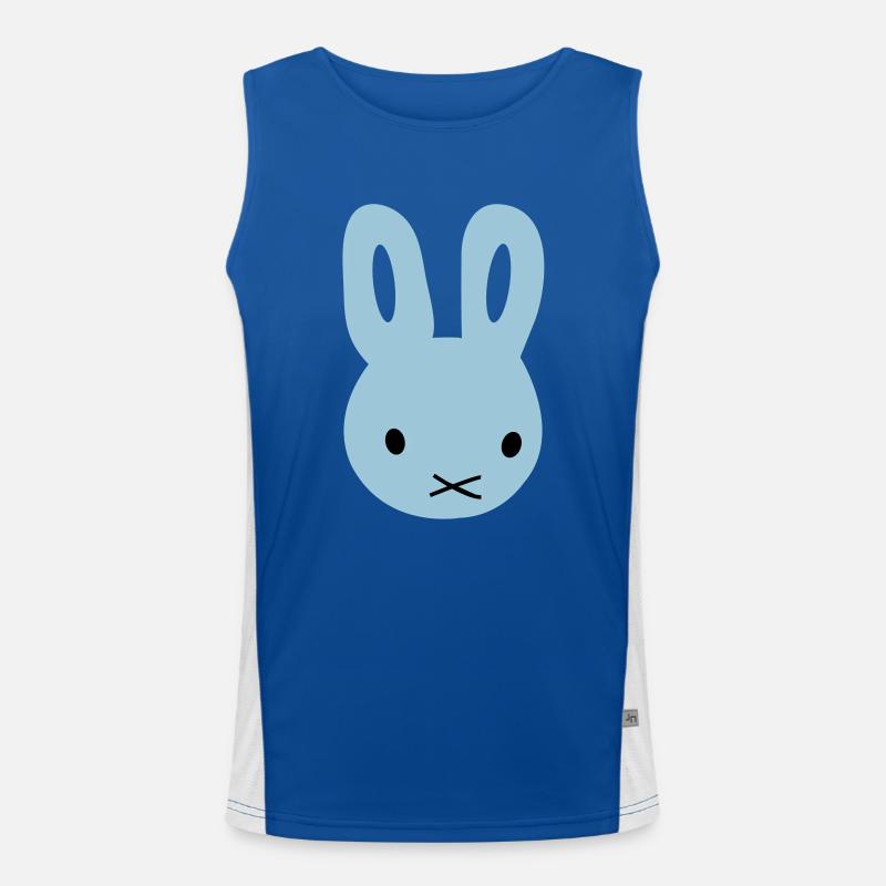 Lapin/lapin Débardeur respirant contrasté Homme 