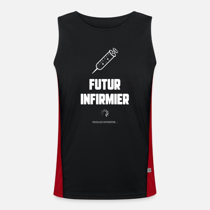 Futur infirmier Débardeur respirant contrasté Homme 