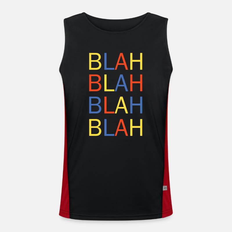 bla bla Débardeur respirant contrasté Homme 