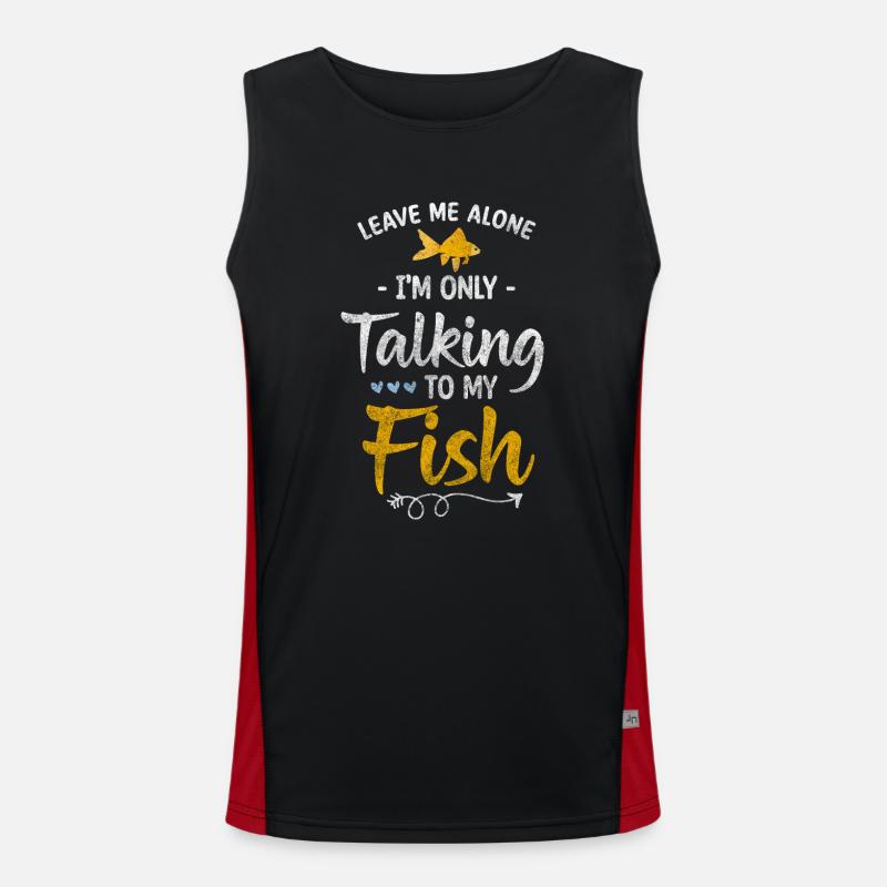Aquarium Aquarists Pets Ornamental fish Men's Functional Contrast Tank Top 