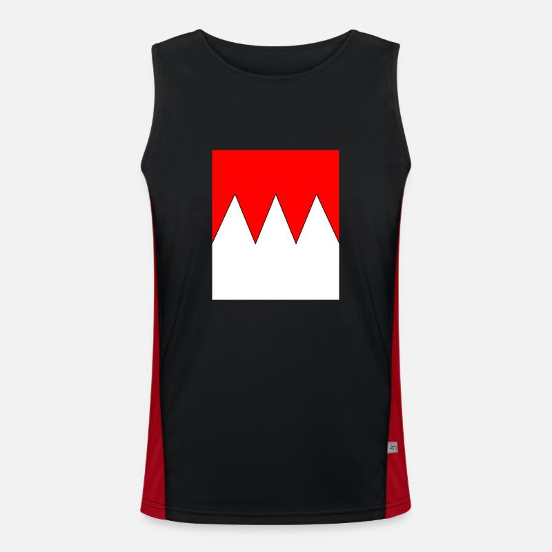Frankenrechen Funktionelles Kontrast-Tank Top für Männer 