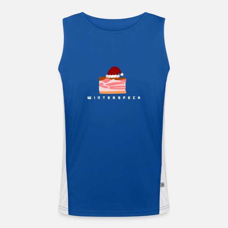 Winterspeck Funktionelles Kontrast-Tank Top für Männer 
