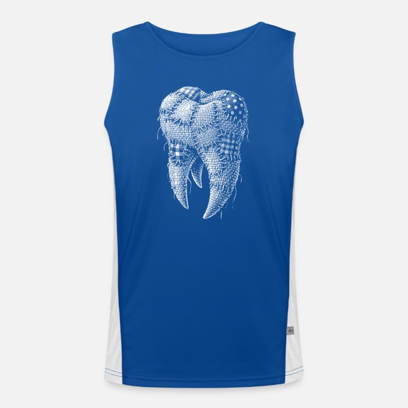 Tooth Men's Functional Contrast Tank Top 