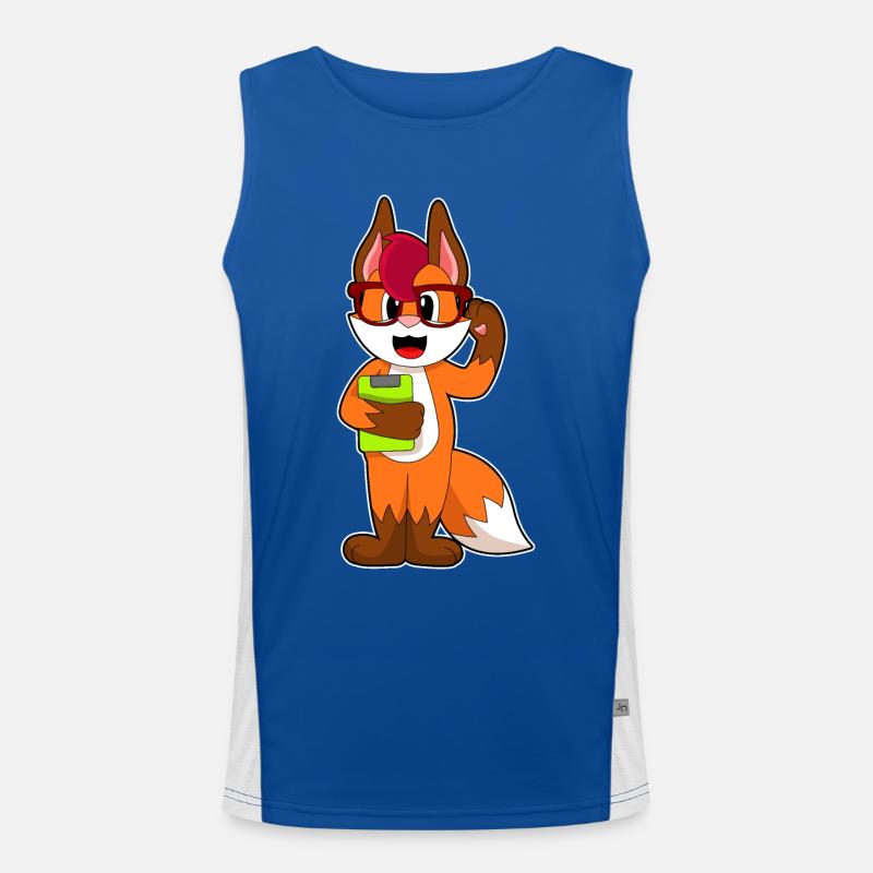 Fuchs Secretary Notepad Men's Functional Contrast Tank Top 