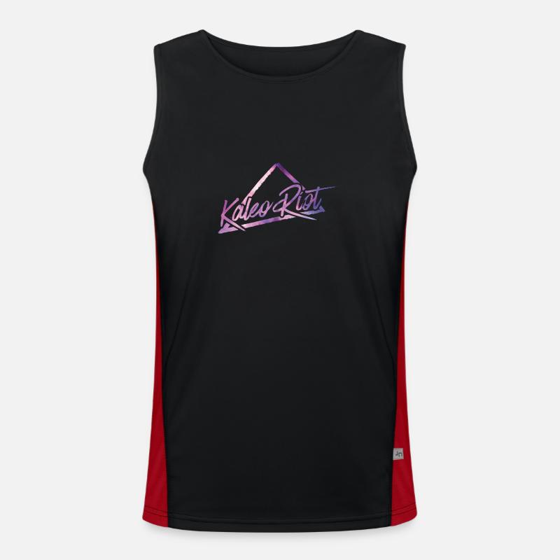 Kaleo Riot merchandise (No Background) Men's Functional Contrast Tank Top 