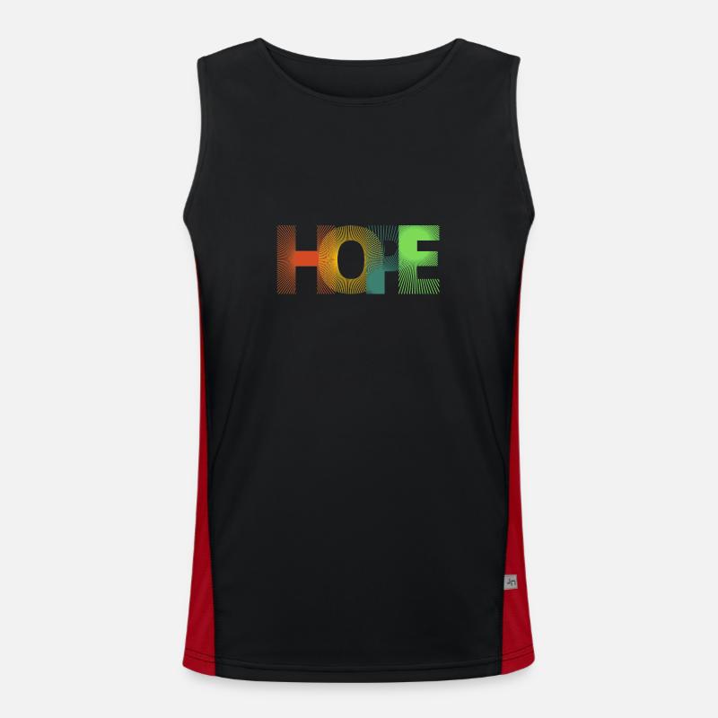 Hope Funktionelles Kontrast-Tank Top für Männer 