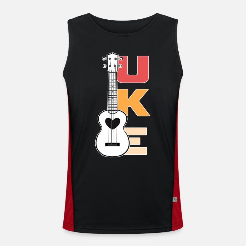 Ukulele Men's Functional Contrast Tank Top 