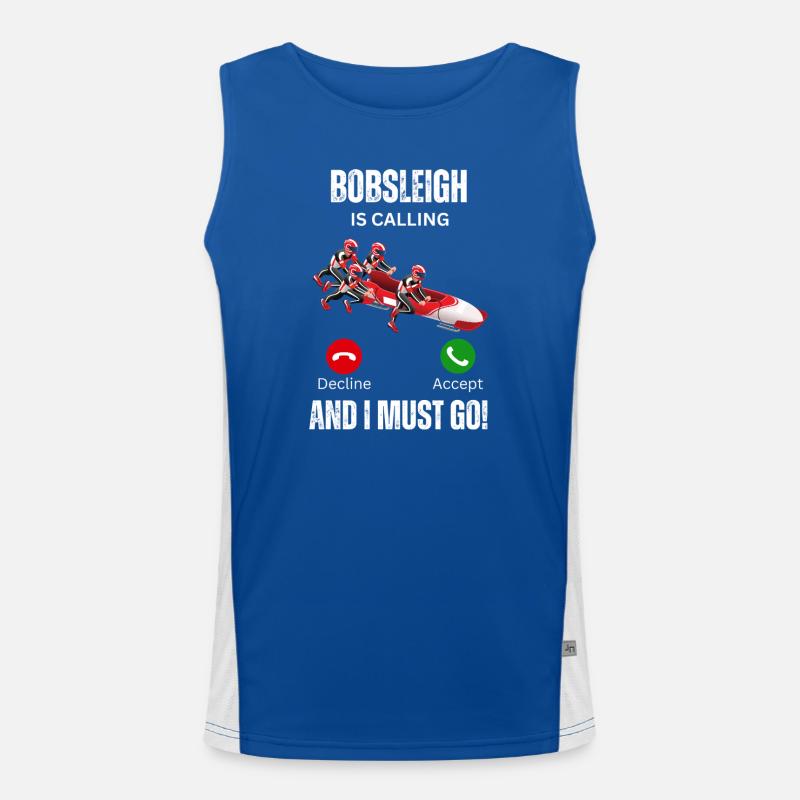 Bob ruft Funktionelles Kontrast-Tank Top für Männer 