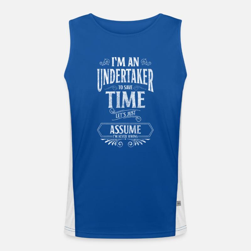 Undertaker's corpse Men's Functional Contrast Tank Top 