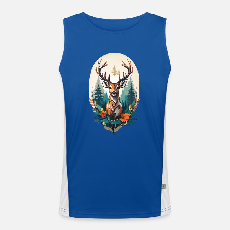 Deer Men's Functional Contrast Tank Top 