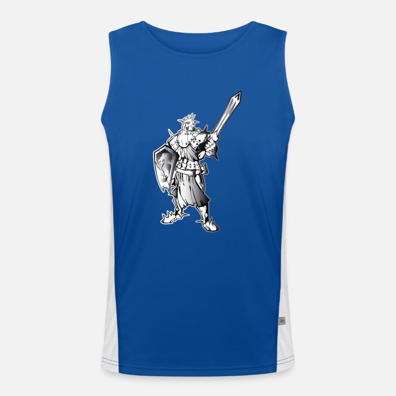ritter Funktionelles Kontrast-Tank Top für Männer 