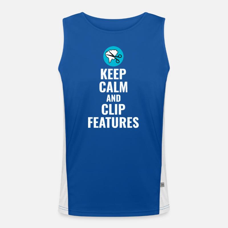 GIS Mapping Data Clip Features Spatial Geoinfo Men's Functional Contrast Tank Top 